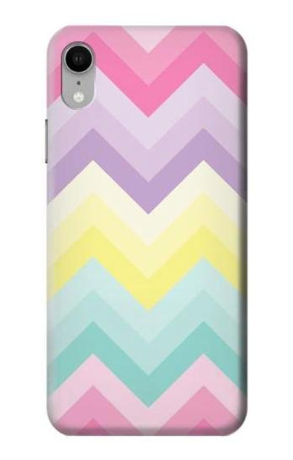 S3514 Rainbow Zigzag Case For iPhone XR