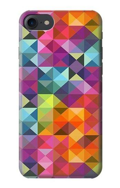 S3477 Abstract Diamond Pattern Case For iPhone 7, iPhone 8