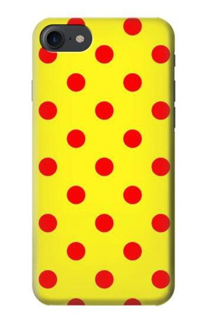 S3526 Red Spot Polka Dot Case For iPhone 7, iPhone 8