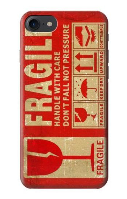 S3552 Vintage Fragile Label Art Case For iPhone 7, iPhone 8