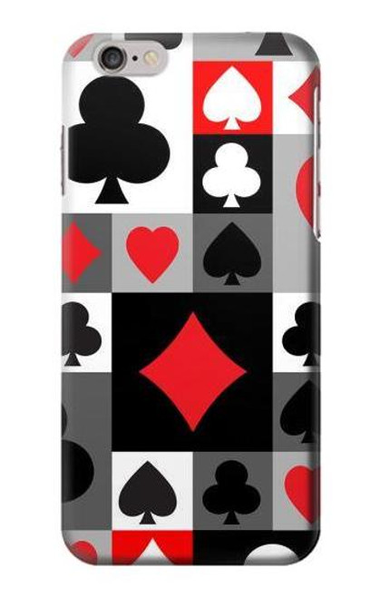 S3463 Poker Card Suit Case For iPhone 6 Plus, iPhone 6s Plus