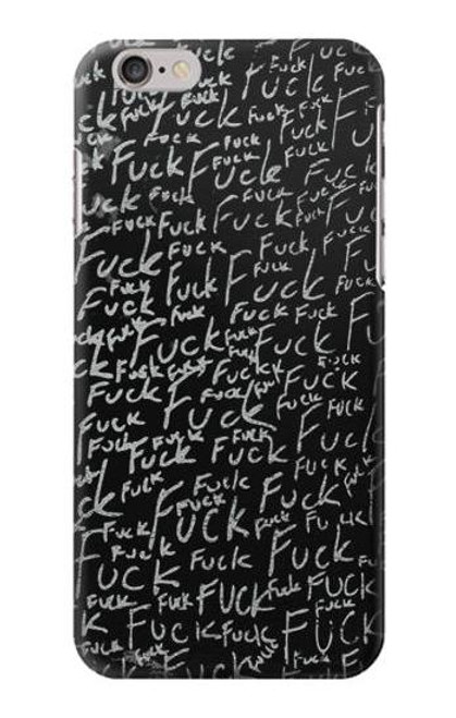 S3478 Funny Words Blackboard Case For iPhone 6 Plus, iPhone 6s Plus