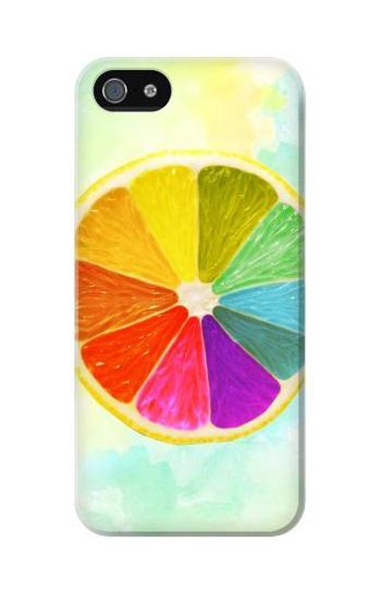 S3493 Colorful Lemon Case For iPhone 5C