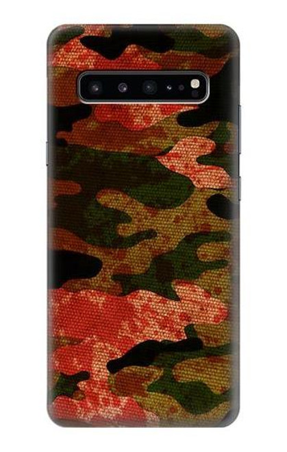 S3393 Camouflage Blood Splatter Case For Samsung Galaxy S10 5G