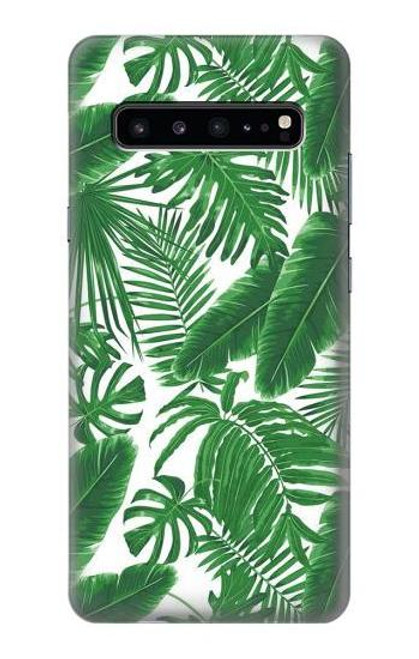 S3457 Paper Palm Monstera Case For Samsung Galaxy S10 5G