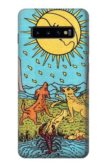 S3435 Tarot Card Moon Case For Samsung Galaxy S10 Plus