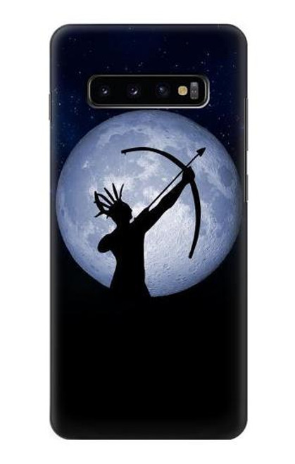 S3489 Indian Hunter Moon Case For Samsung Galaxy S10 Plus