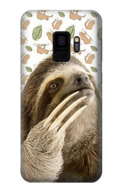 S3559 Sloth Pattern Case For Samsung Galaxy S9