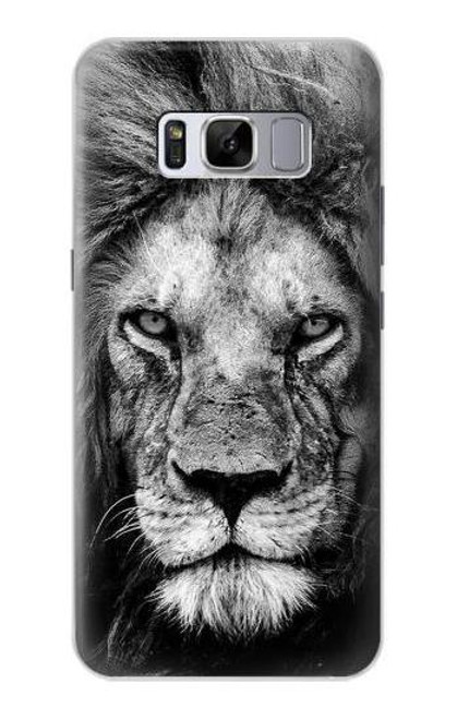 S3372 Lion Face Case For Samsung Galaxy S8 Plus