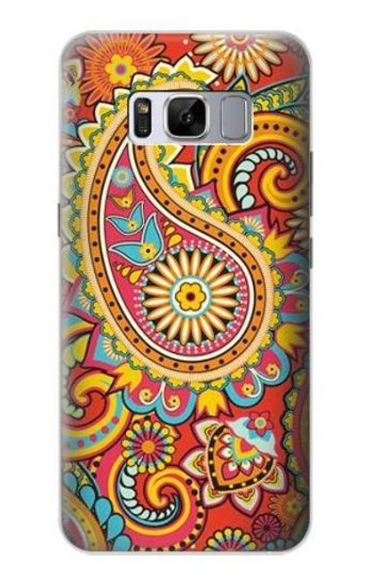 S3402 Floral Paisley Pattern Seamless Case For Samsung Galaxy S8 Plus