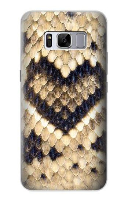 S3417 Diamond Rattle Snake Graphic Print Case For Samsung Galaxy S8 Plus