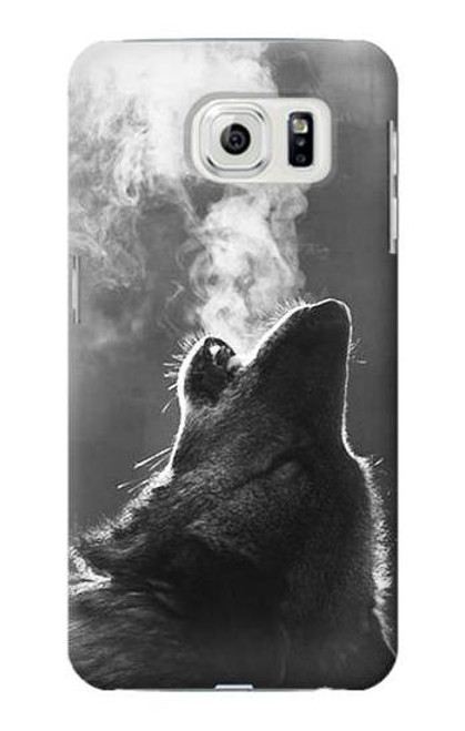 S3505 Wolf Howling Case For Samsung Galaxy S7 Edge