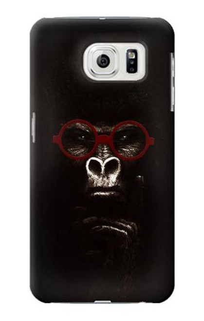 S3529 Thinking Gorilla Case For Samsung Galaxy S7 Edge