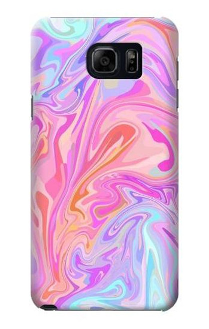 S3444 Digital Art Colorful Liquid Case For Samsung Galaxy S6 Edge Plus