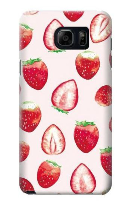 S3481 Strawberry Case For Samsung Galaxy S6 Edge Plus