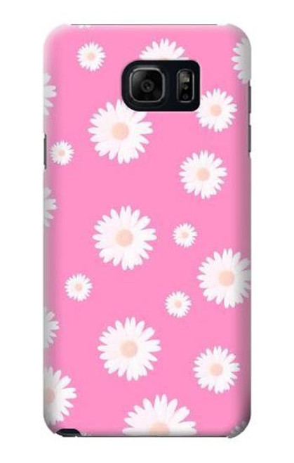 S3500 Pink Floral Pattern Case For Samsung Galaxy S6 Edge Plus