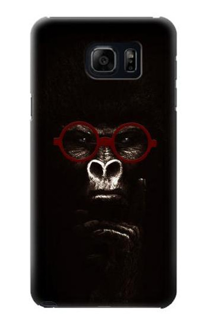 S3529 Thinking Gorilla Case For Samsung Galaxy S6 Edge Plus