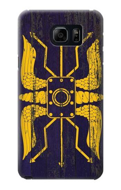 S3546 Roman Shield Blue Case For Samsung Galaxy S6 Edge Plus