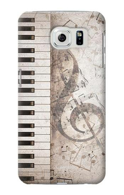 S3390 Music Note Case For Samsung Galaxy S6