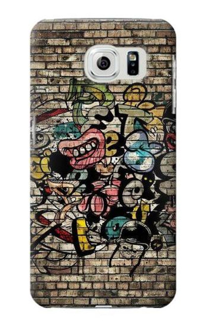 S3394 Graffiti Wall Case For Samsung Galaxy S6