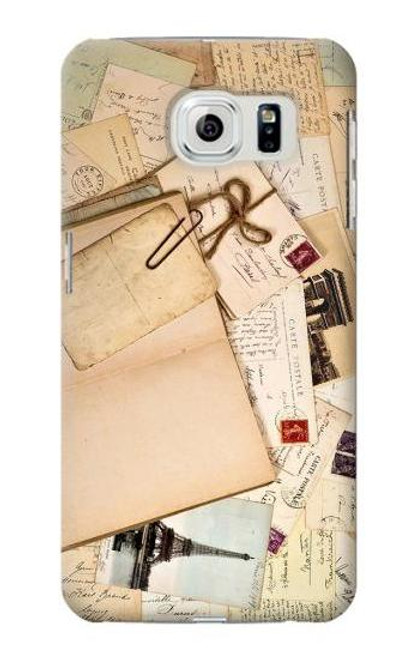 S3397 Postcards Memories Case For Samsung Galaxy S6