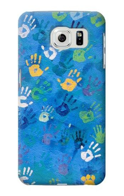 S3403 Hand Print Case For Samsung Galaxy S6