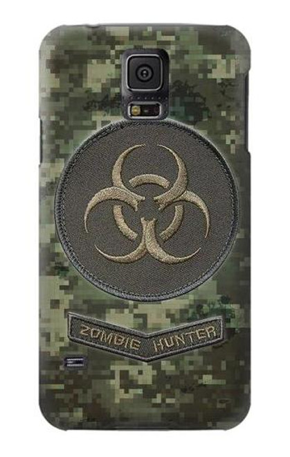 S3468 Biohazard Zombie Hunter Graphic Case For Samsung Galaxy S5