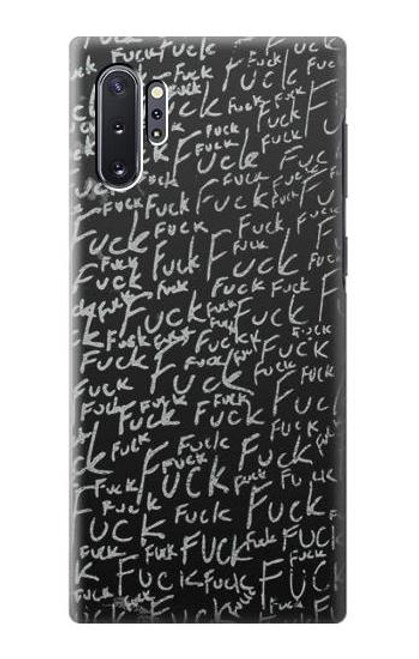 S3478 Funny Words Blackboard Case For Samsung Galaxy Note 10 Plus