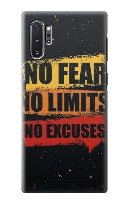 S3492 No Fear Limits Excuses Case For Samsung Galaxy Note 10 Plus