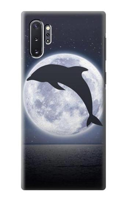 S3510 Dolphin Moon Night Case For Samsung Galaxy Note 10 Plus