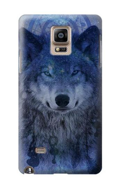 S3410 Wolf Dream Catcher Case For Samsung Galaxy Note 4