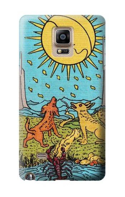 S3435 Tarot Card Moon Case For Samsung Galaxy Note 4