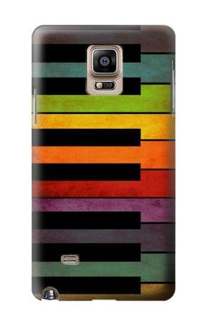 S3451 Colorful Piano Case For Samsung Galaxy Note 4