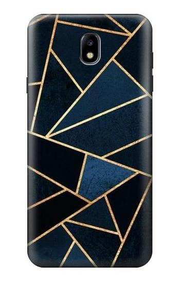 S3479 Navy Blue Graphic Art Case For Samsung Galaxy J7 (2018), J7 Aero, J7 Top, J7 Aura, J7 Crown, J7 Refine, J7 Eon, J7 V 2nd Gen, J7 Star