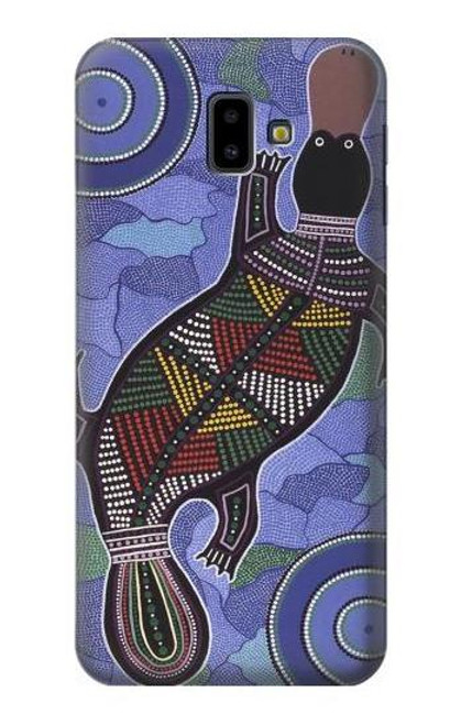 S3387 Platypus Australian Aboriginal Art Case For Samsung Galaxy J6+ (2018), J6 Plus (2018)