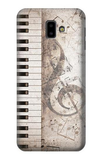 S3390 Music Note Case For Samsung Galaxy J6+ (2018), J6 Plus (2018)