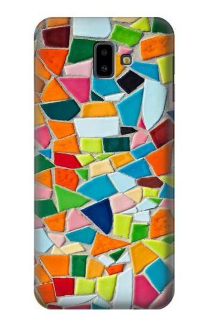 S3391 Abstract Art Mosaic Tiles Graphic Case For Samsung Galaxy J6+ (2018), J6 Plus (2018)