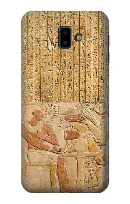 S3398 Egypt Stela Mentuhotep Case For Samsung Galaxy J6+ (2018), J6 Plus (2018)