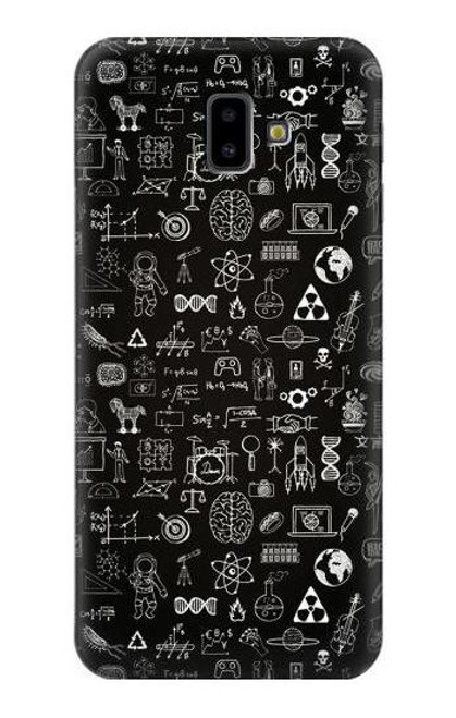 S3426 Blackboard Science Case For Samsung Galaxy J6+ (2018), J6 Plus (2018)