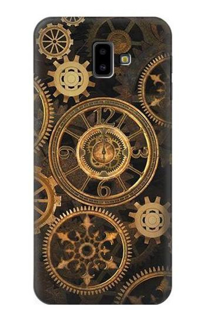 S3442 Clock Gear Case For Samsung Galaxy J6+ (2018), J6 Plus (2018)