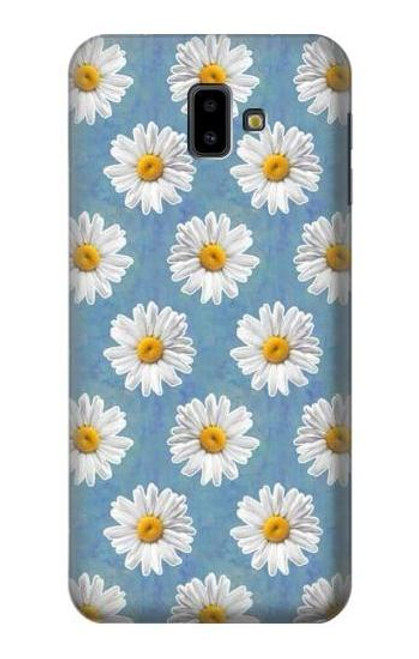 S3454 Floral Daisy Case For Samsung Galaxy J6+ (2018), J6 Plus (2018)