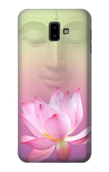 S3511 Lotus flower Buddhism Case For Samsung Galaxy J6+ (2018), J6 Plus (2018)