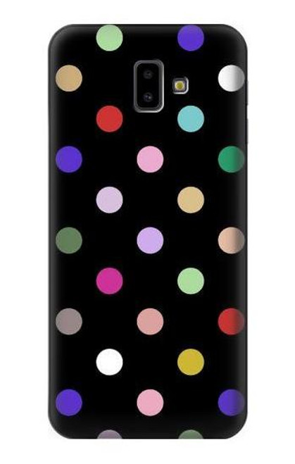 S3532 Colorful Polka Dot Case For Samsung Galaxy J6+ (2018), J6 Plus (2018)