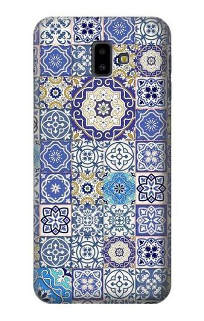 S3537 Moroccan Mosaic Pattern Case For Samsung Galaxy J6+ (2018), J6 Plus (2018)