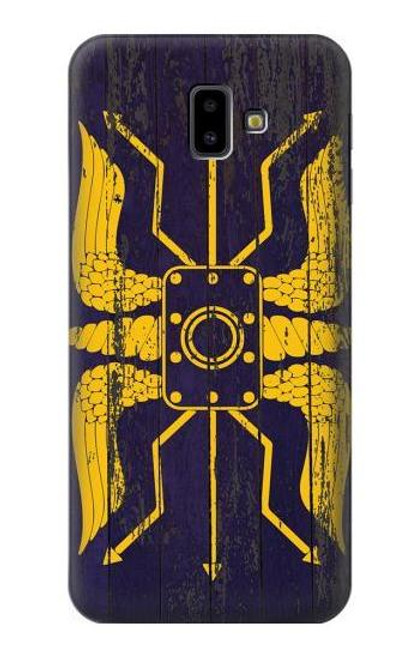 S3546 Roman Shield Blue Case For Samsung Galaxy J6+ (2018), J6 Plus (2018)