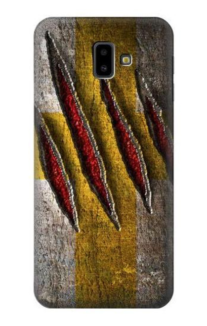 S3603 Wolverine Claw Slash Case For Samsung Galaxy J6+ (2018), J6 Plus (2018)