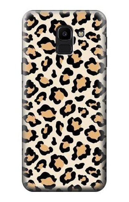 S3374 Fashionable Leopard Seamless Pattern Case For Samsung Galaxy J6 (2018)
