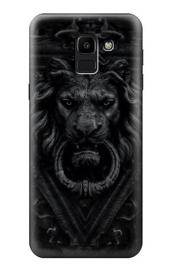 S3619 Dark Gothic Lion Case For Samsung Galaxy J6 (2018)