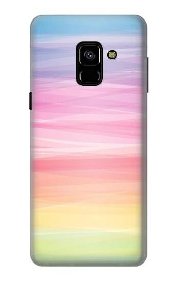 S3507 Colorful Rainbow Pastel Case For Samsung Galaxy A8 (2018)