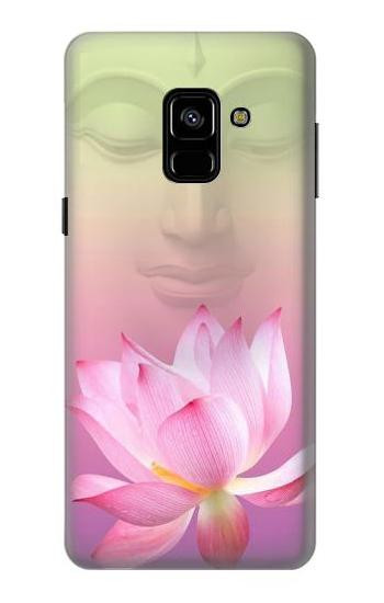 S3511 Lotus flower Buddhism Case For Samsung Galaxy A8 (2018)